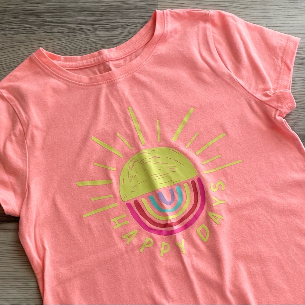 4/$25 ☀️ | Cat & Jack | Short-Sleeve Graphic Tee for Girls | M (7-8)